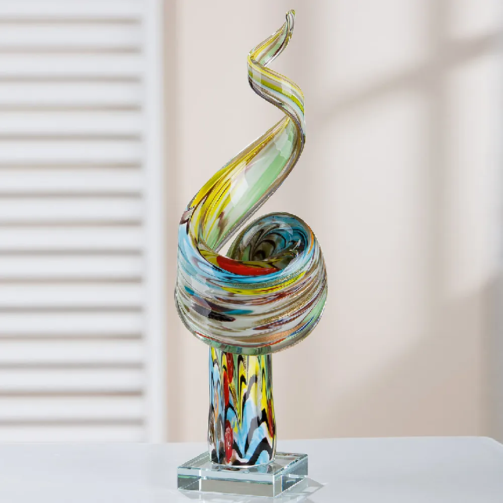 Avenca Glass Sculpture - Multicoloured product