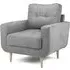 Avenel 1-Seater Sofa - Grey, Fabric