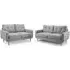 Avenel 3+2 Seater Sofa Set - Grey, Fabric