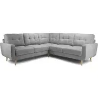 Avenel Corner Sofa - Grey, Fabric