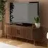 Avenel TV Stand with 2 Sliding Doors - Walnut