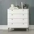 Avoch Chest of 4 Drawers - White