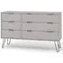 Avoch Chest of 6 Drawers - Grey