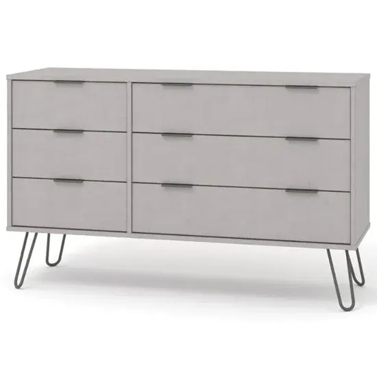 Avoch Chest of 6 Drawers - Grey