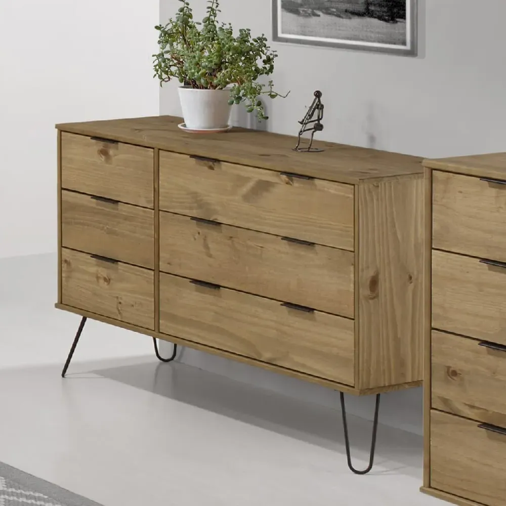 Avoch Chest of 6 Drawers - Oak