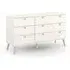 Avoch Chest of 6 Drawers - White