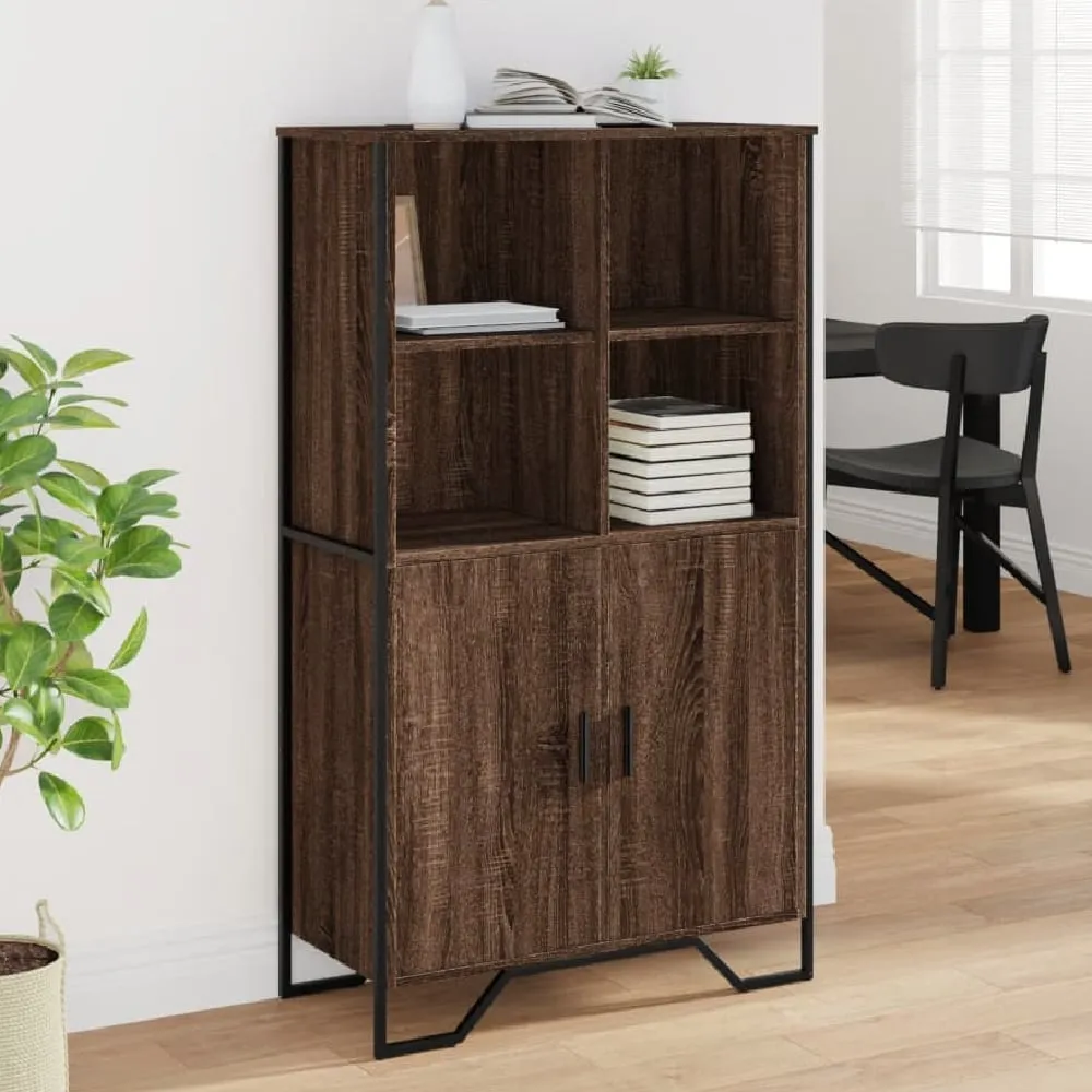 Avondale Highboard with 2 Doors - Brown, Engineered Wood image