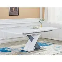 Axara Extendable Dining Table - White