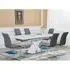 Axara Large Extendable Dining Table with 6 Paris Chairs - White