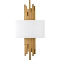 Axis Metal Wall Light - Gold, White alternate view