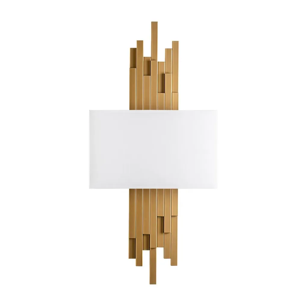 Axis Metal Wall Light - Gold, White product