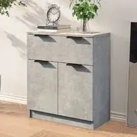 Aylesbury Sideboard with Storage - Grey, Engineered Wood