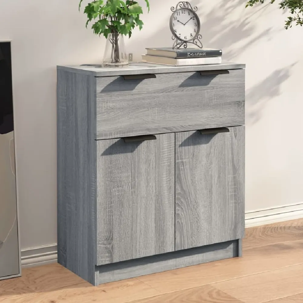 Aylesbury Sideboard with Storage - Grey, Engineered Wood
