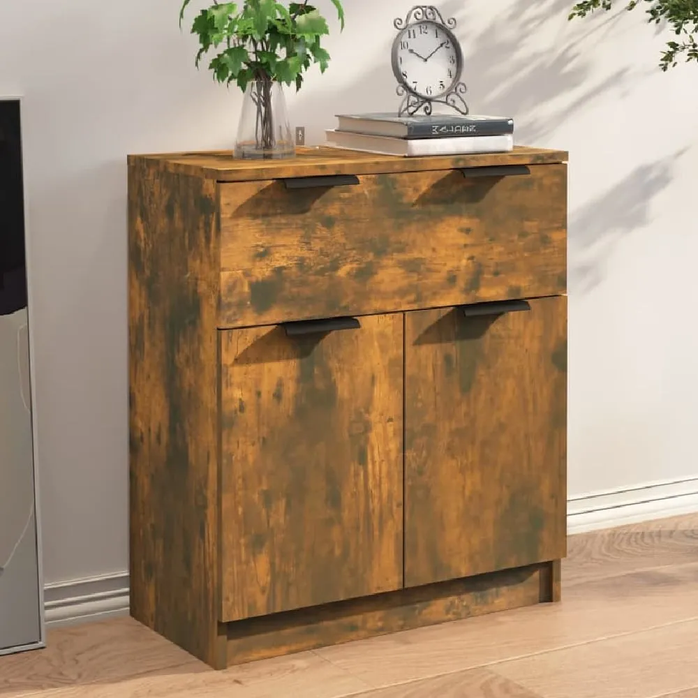 Aylesbury Sideboard with Storage - Smoked Oak, Engineered Wood