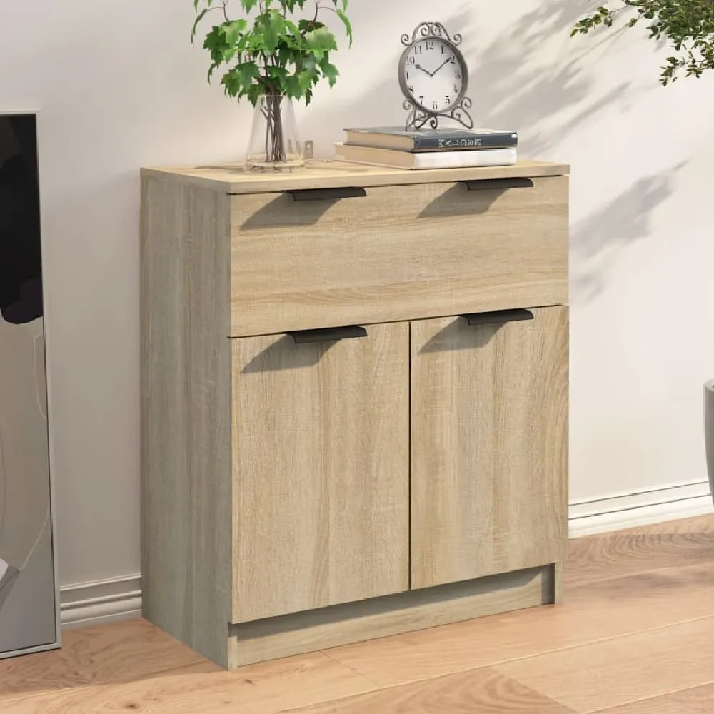 Aylesbury Sideboard with Storage - Sonoma Oak, Engineered Wood