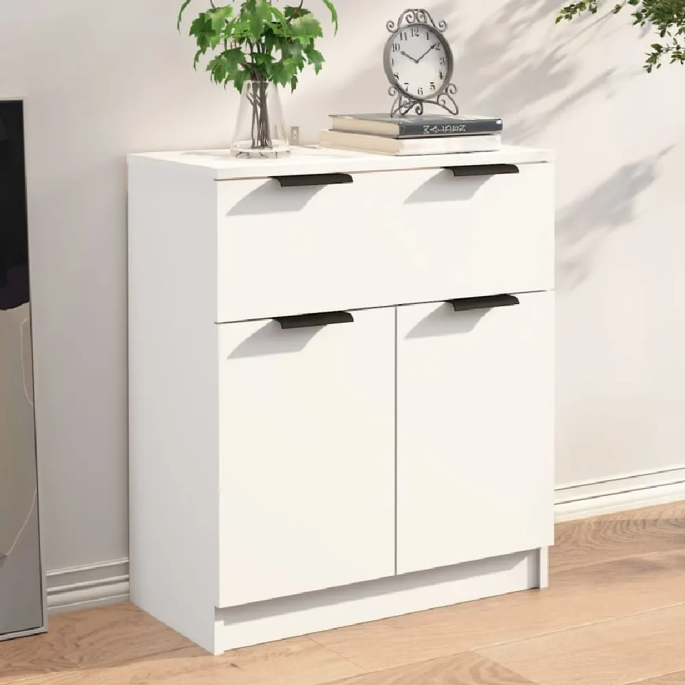 Aylesbury Sideboard with Storage - White, Engineered Wood