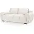 Aztec 2-Seater Sofa - Cream, Velvet