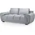 Aztec 2-Seater Sofa - Grey, Velvet