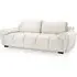 Aztec 3-Seater Sofa - Cream, Velvet