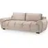 Aztec 3-Seater Sofa - Mocha, Velvet
