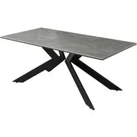 Azure Rectangular Coffee Table - Grey, Ceramic