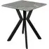 Azure Square Side Table - Grey, Ceramic