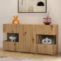 Azusa Sideboard with 3 Doors - Artisan Oak
