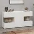 Azusa Sideboard with 3 Doors - White