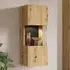 Azusa Wall Hung Display Cabinet - Artisan Oak