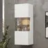 Azusa Wall Hung Display Cabinet - White