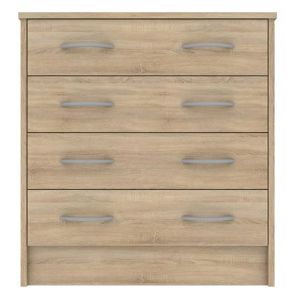 Babylon 4 Drawer Chest - Oak