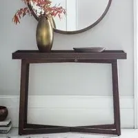 Bahia Rectangular Console Table - Brown, Wood