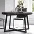 Bahia Round Dining Table - Charcoal, Wood