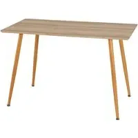 Bakerloo Dining Table - Oak Effect