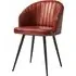 Bakewell Tub Chair - Vintage Red, Leather