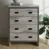 Balcombe 4-Drawer Chest - Grey, Wood