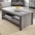 Balcombe Coffee Table with Undershelf - Grey, Wood