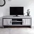 Balcombe TV Stand with 2 Doors - Grey, Wood