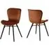 Baldwin Dining Chairs - Copper, Fabric