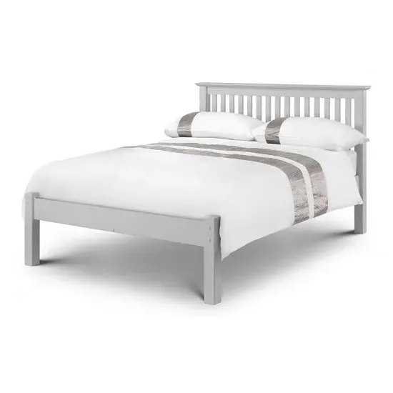 Ballari Double Bed Frame Low Foot - Dove Grey