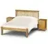 Ballari Double Bed Frame Low Foot - Pine