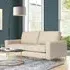 Baltic 3-Seater Sofa - Ivory, Faux Leather
