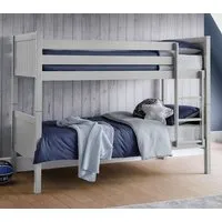 Bandit Wooden Bunk Bed - Grey, Pine alternate view