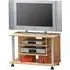 Bangor TV Stand with 2 Shelves - Beech