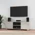 Banning 120cm TV Stand with 2 Doors - Concrete Grey