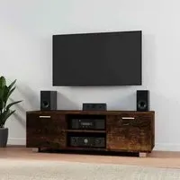 Banning 120cm TV Stand with 2 Doors - Smoked Oak