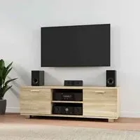 Banning 120cm TV Stand with 2 Doors - Sonoma Oak