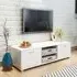 Banning 140cm TV Stand with Storage - Gloss White