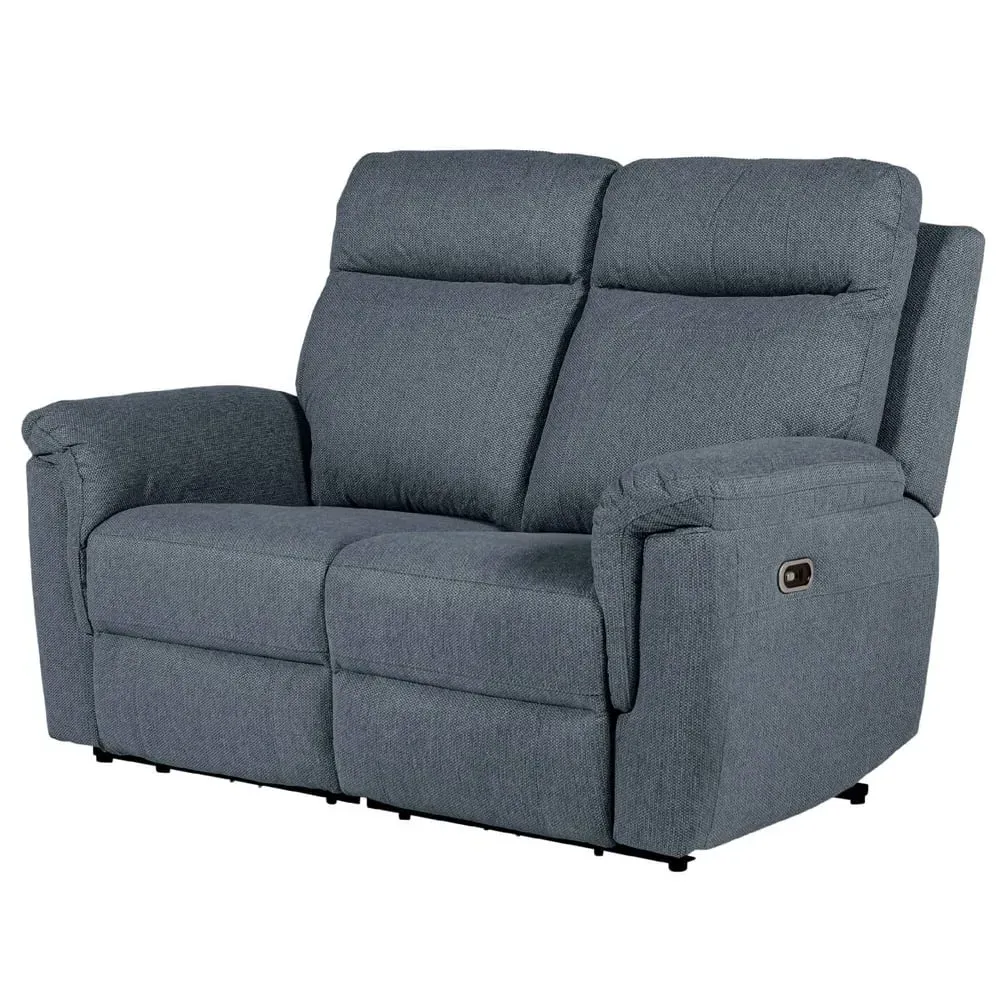 Baraboo 2-Seater Electric Recliner Sofa - Azul, Fabric