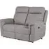 Baraboo 2-Seater Electric Recliner Sofa - Grey, Fabric